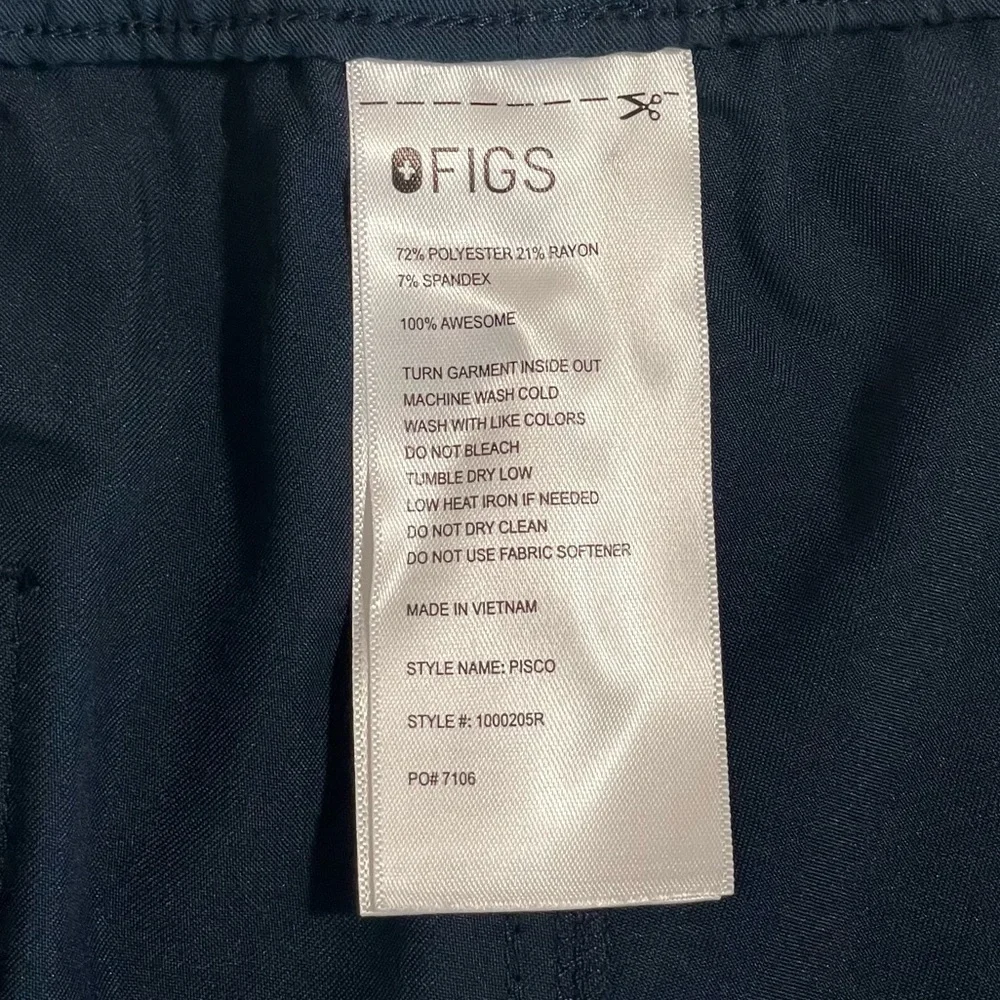 Figs Pisco Basic Scrub Pants Dark Blue Men’s XL